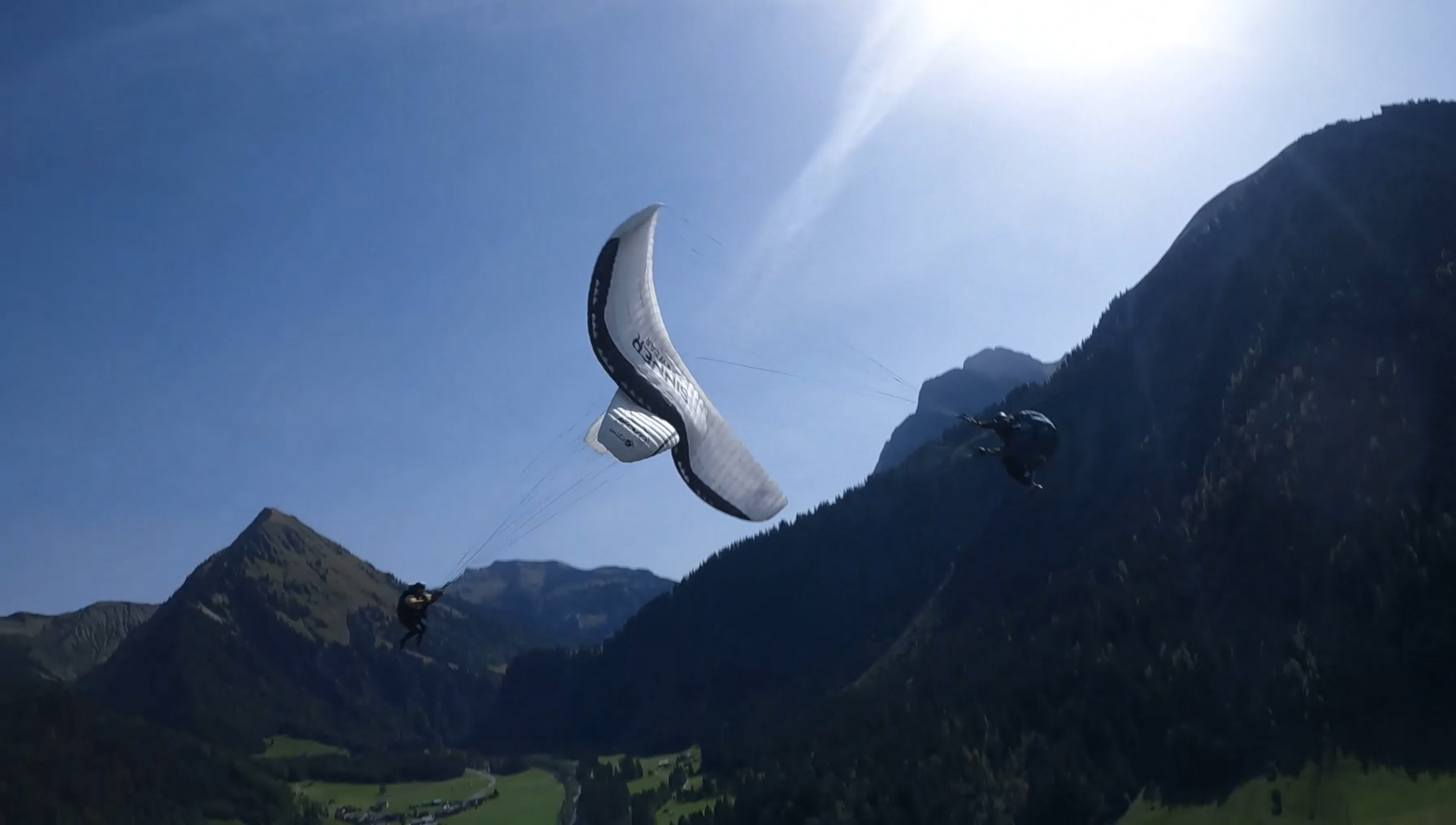 Art of Synchro Flying - FPV Acro Paragliding tricks